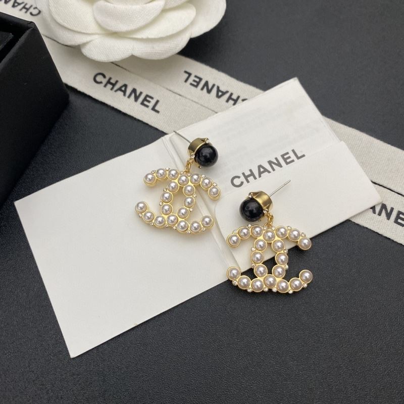 Ch*el earrings